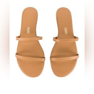 Tkees Gemma Sandal in Coco Butter Size 10 EUC